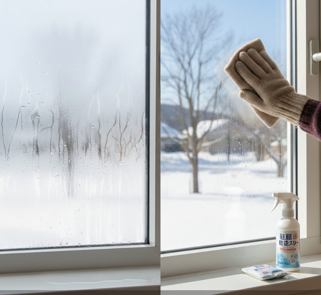 賃貸物件の「結露」対策！冬の窓ガラスの悩みを解消する方法